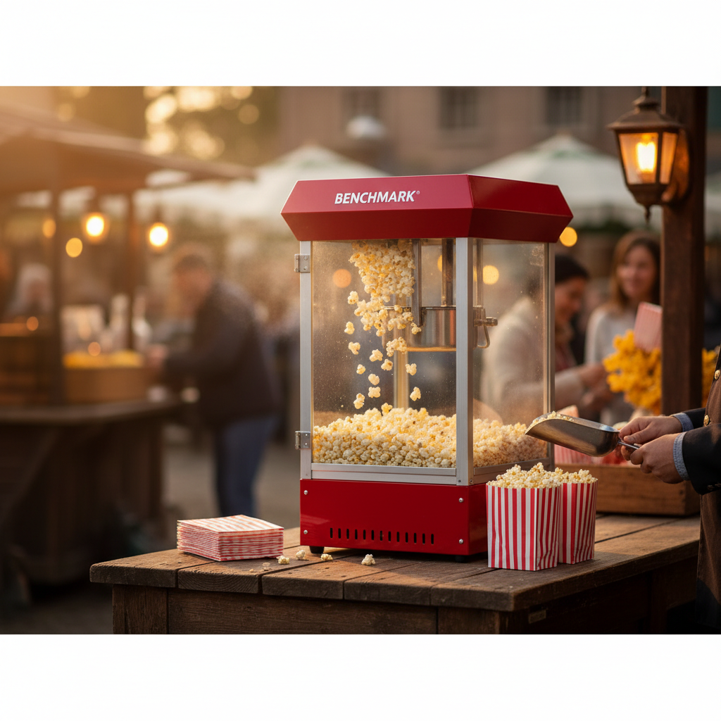 Review: Benchmark Street Vendor Popcorn Machine – The Ultimate Guide for Perfect Popcorn