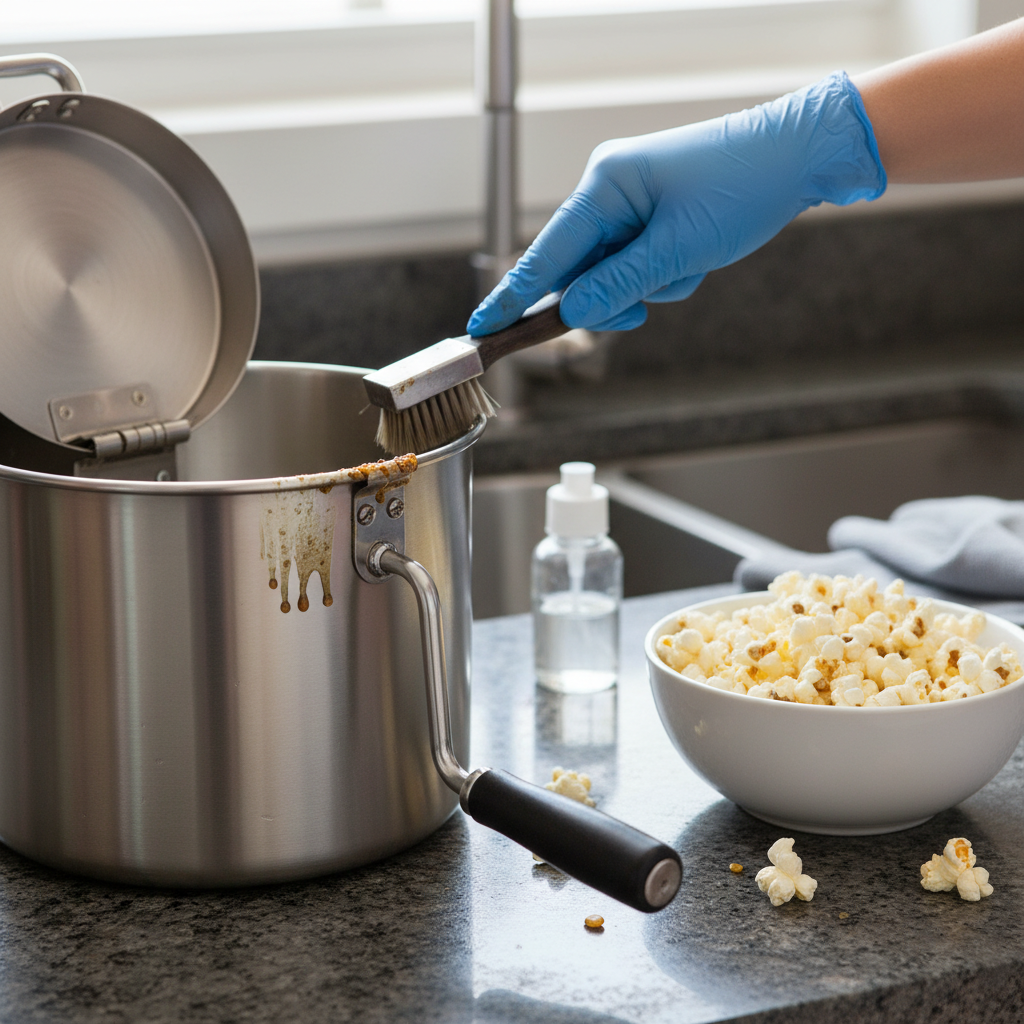 Master the Art: How to Clean the Hinge on Your Stovetop Popcorn Popper