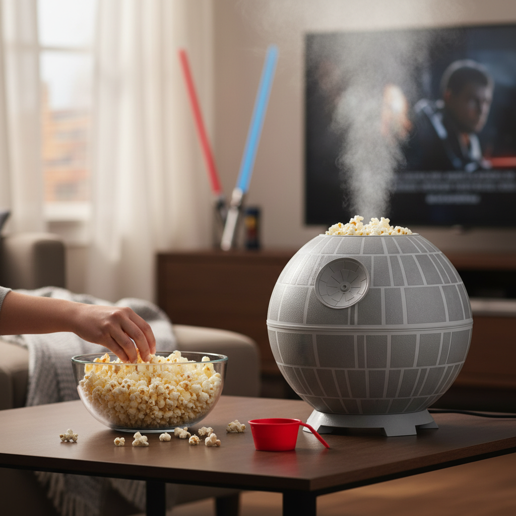 Review: Star Wars Death Star Popcorn Maker – Galactic Goodness or a Rebel Alliance Against Spills?