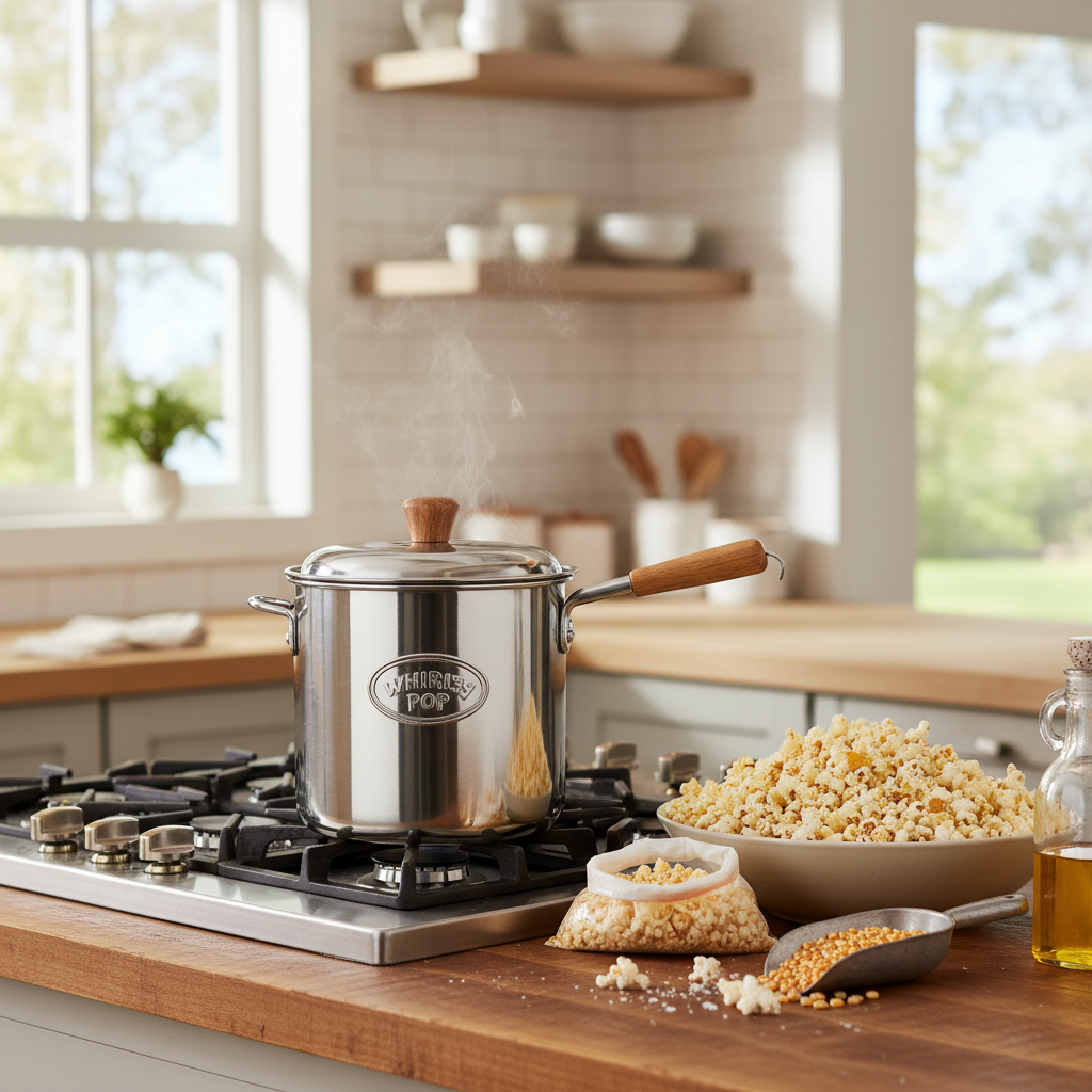 Whirley Pop Stovetop Popper: The Classic Way to Perfect Popcorn