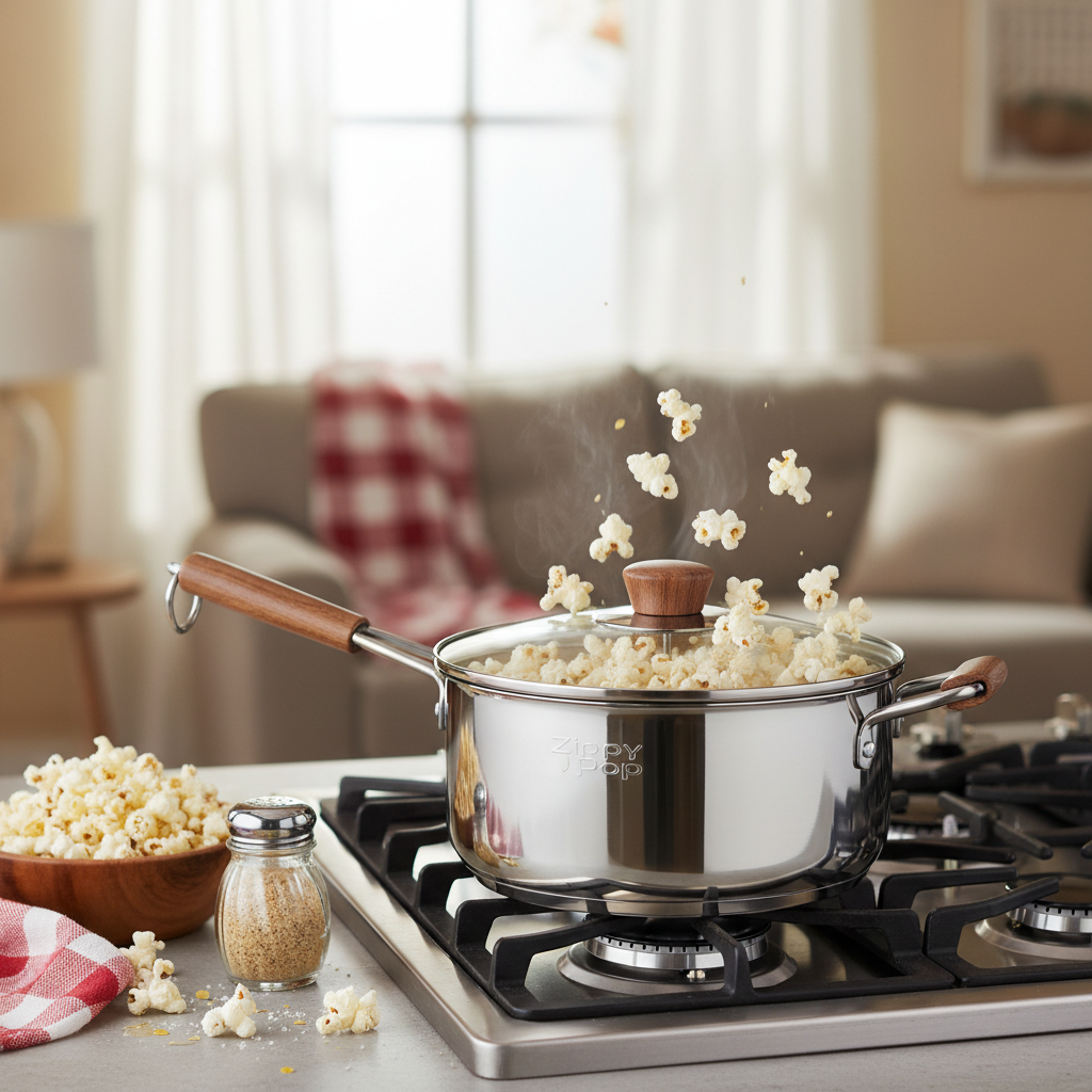 Review: The Zippy Pop Stovetop Popcorn Popper – Your Guide to Perfect Homemade Popcorn
