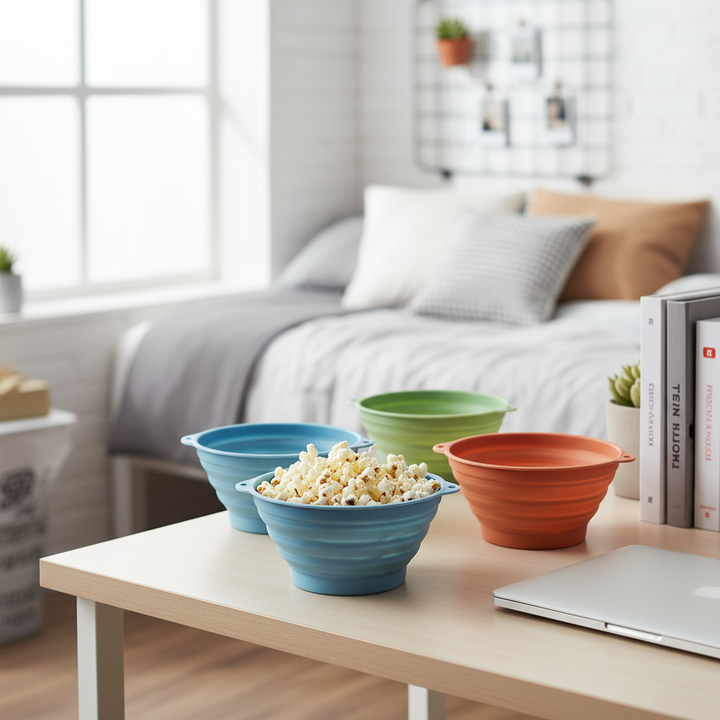 Best Collapsible Popcorn Bowls for Small Dorms: Your Ultimate Space-Saving Snacking Solution