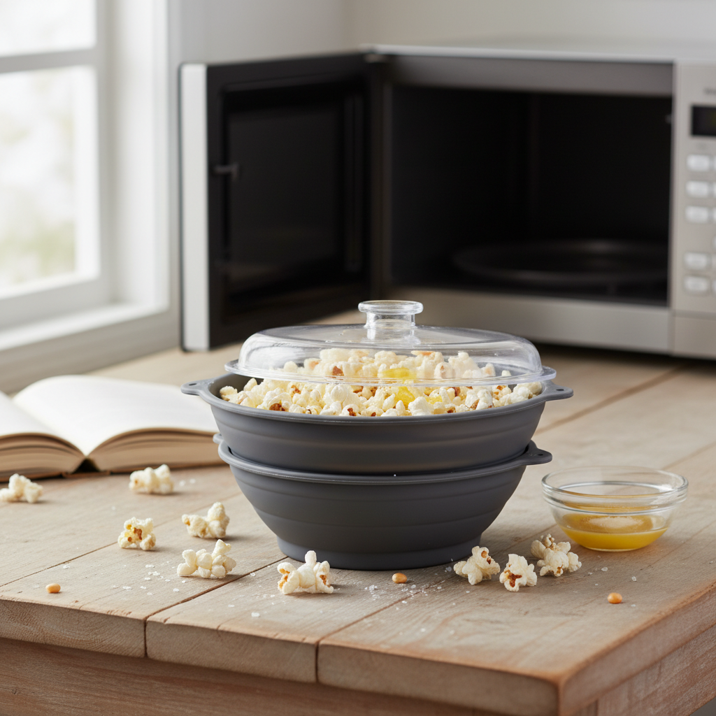 Bulltree Silicone Popcorn Popper Review: Your Go-To for Homemade Microwave Popcorn