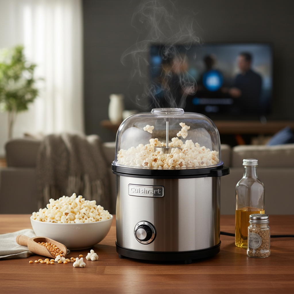 Review: Cuisinart POP-600 Stirring Popper – Elevate Your Home Popcorn Experience