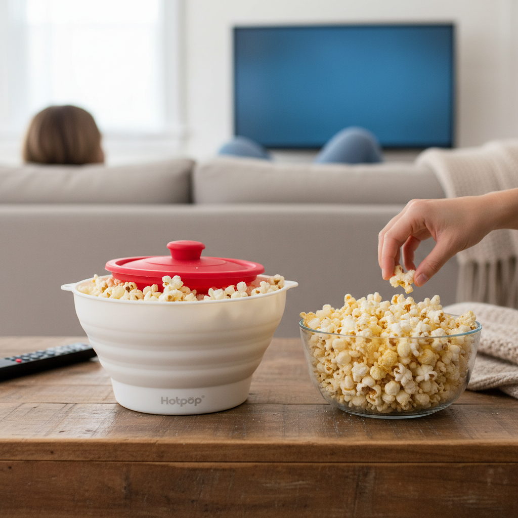 Hotpop Microwave Popcorn Popper Review: Safe, Convenient, and Delicious Homemade Popcorn