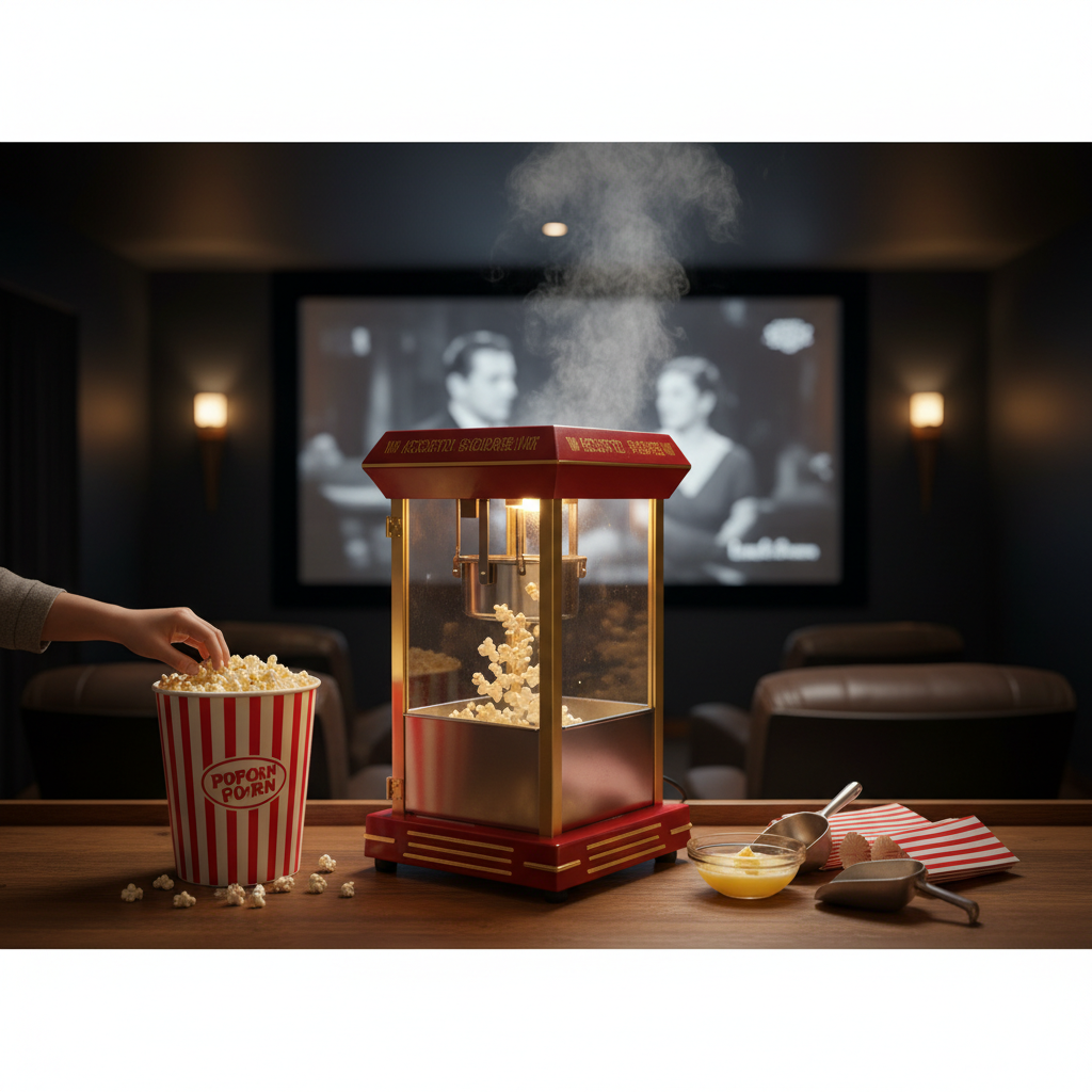Unleashing the Cinema Experience: A Deep Dive into Theater-Style Popcorn Machines